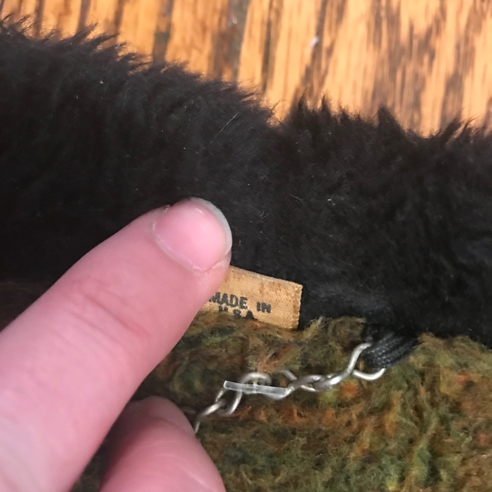 Leather Winter Jacket W/ Gorgeous Green Lining - Picture 6 of 8